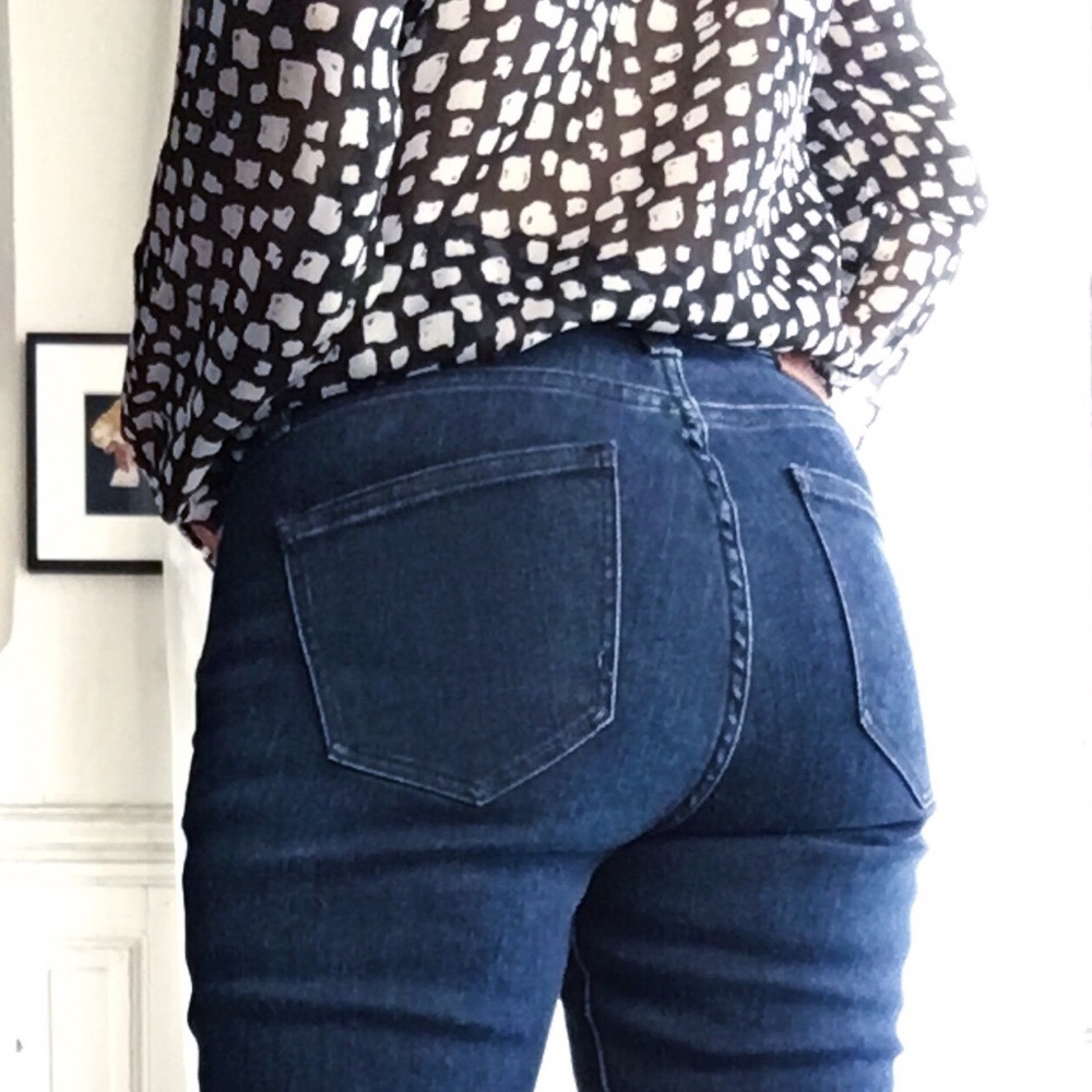 Madewell Skinny Skinny Dark Wash Denim Jeans